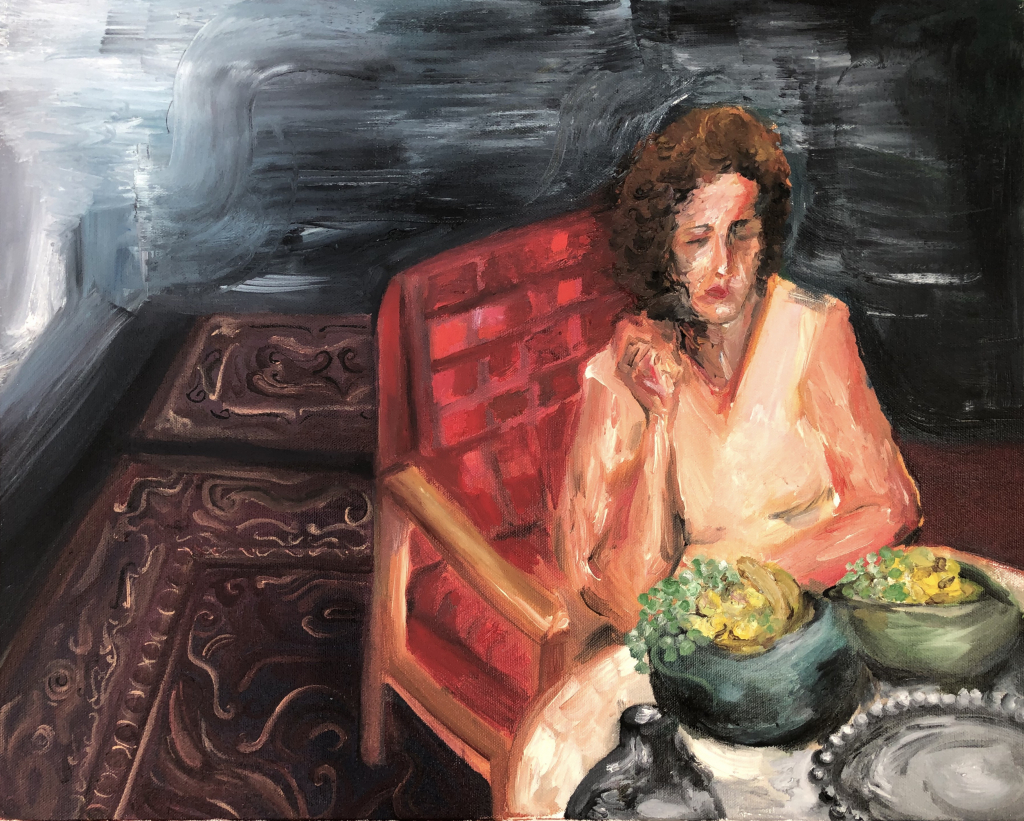 03 - Woman at a Table
