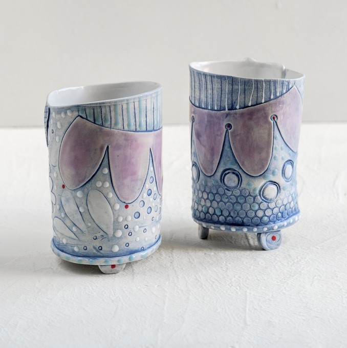 2 vases